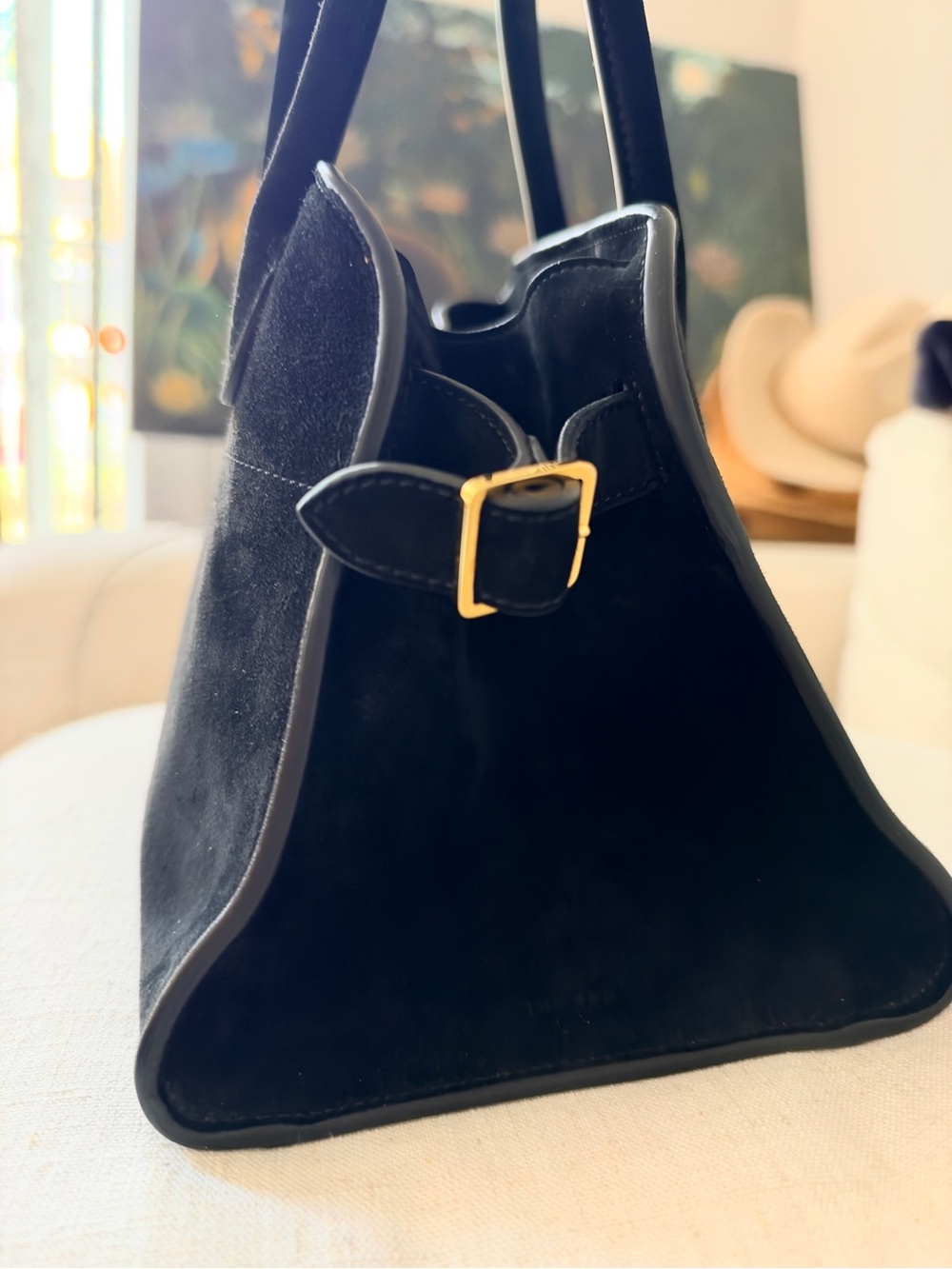 The row Margaux 10 suede black - Picture 4 of 11